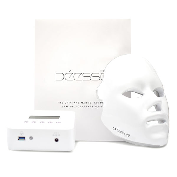 Maschera Déesse Pro con terapia LED multicolore ispirata alle ricerche NASA per acne e anti‑aging